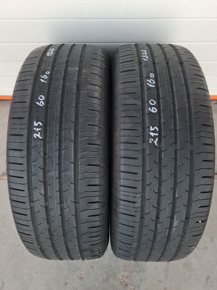 Летни гуми 2 броя CONTINENTAL EcoContact6 215 60 R16 дот 1822