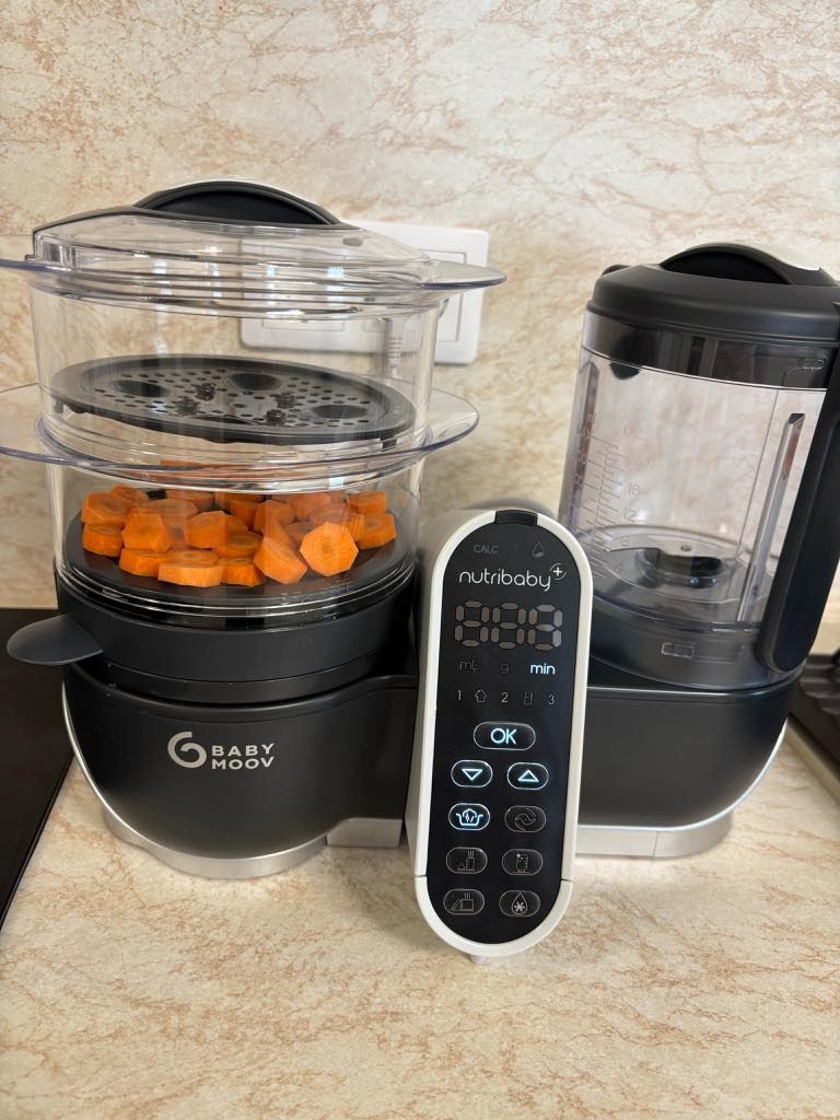 Robot multifunctional 5 in 1 BABYMOOV Nutribaby+ A001124, 1500ml, 750W