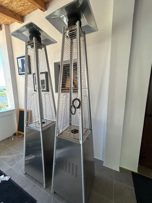 Încălzitoare de terasă pe gas