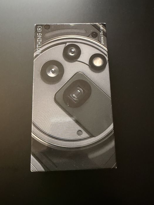 Nothing Phone (3a) Pro ,256GB  ,12GB RAM , Black Nou !