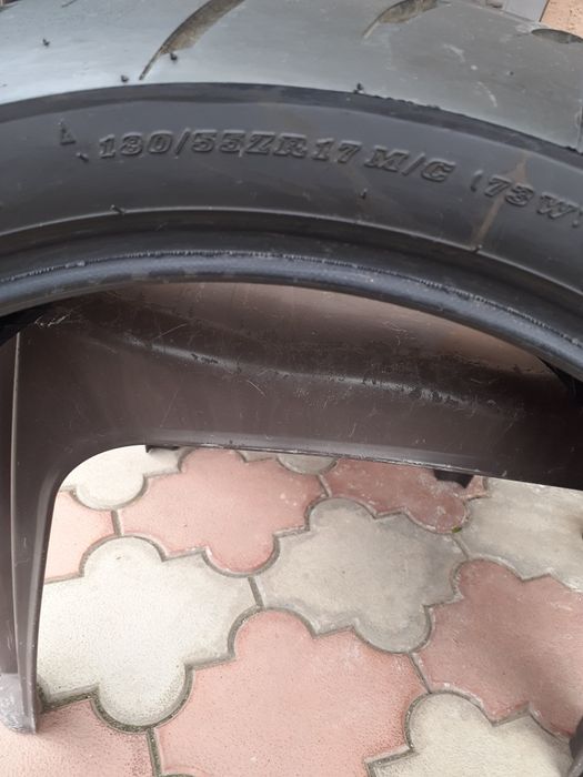 Cauciucuri moto 50% uzura