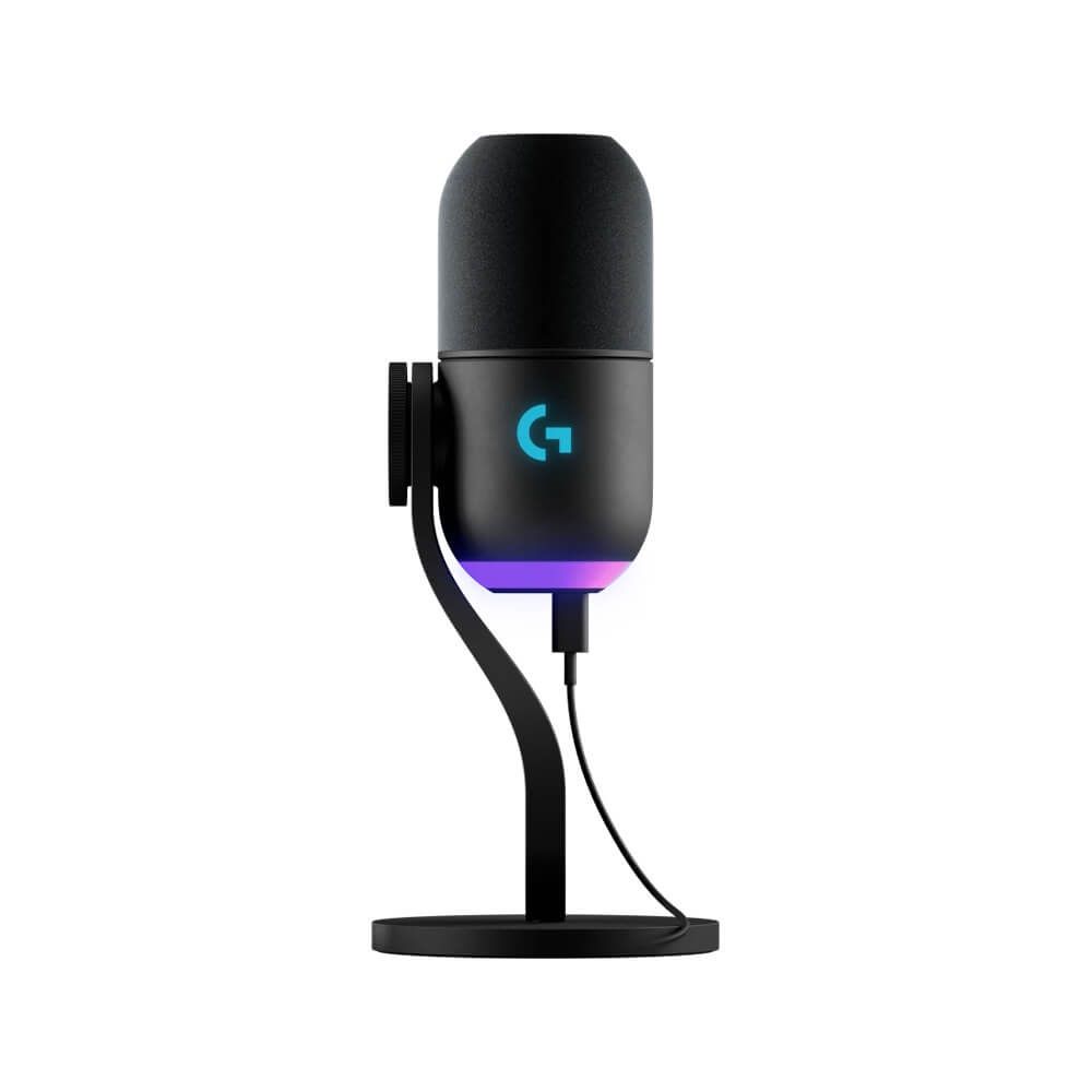 Mikrofon Уйин учун микрофон Logitech Yeti GX RGB lightsync