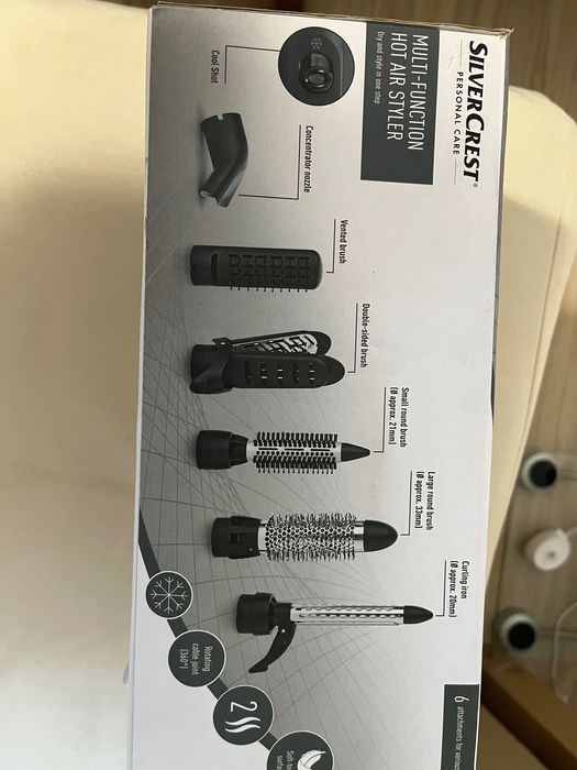 Маша за коса с топъл въздух