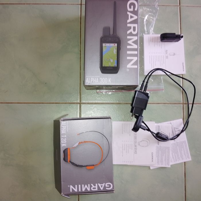 Garmin Alpha 300K și zgardă Alpha T20k in garanție martie 2026