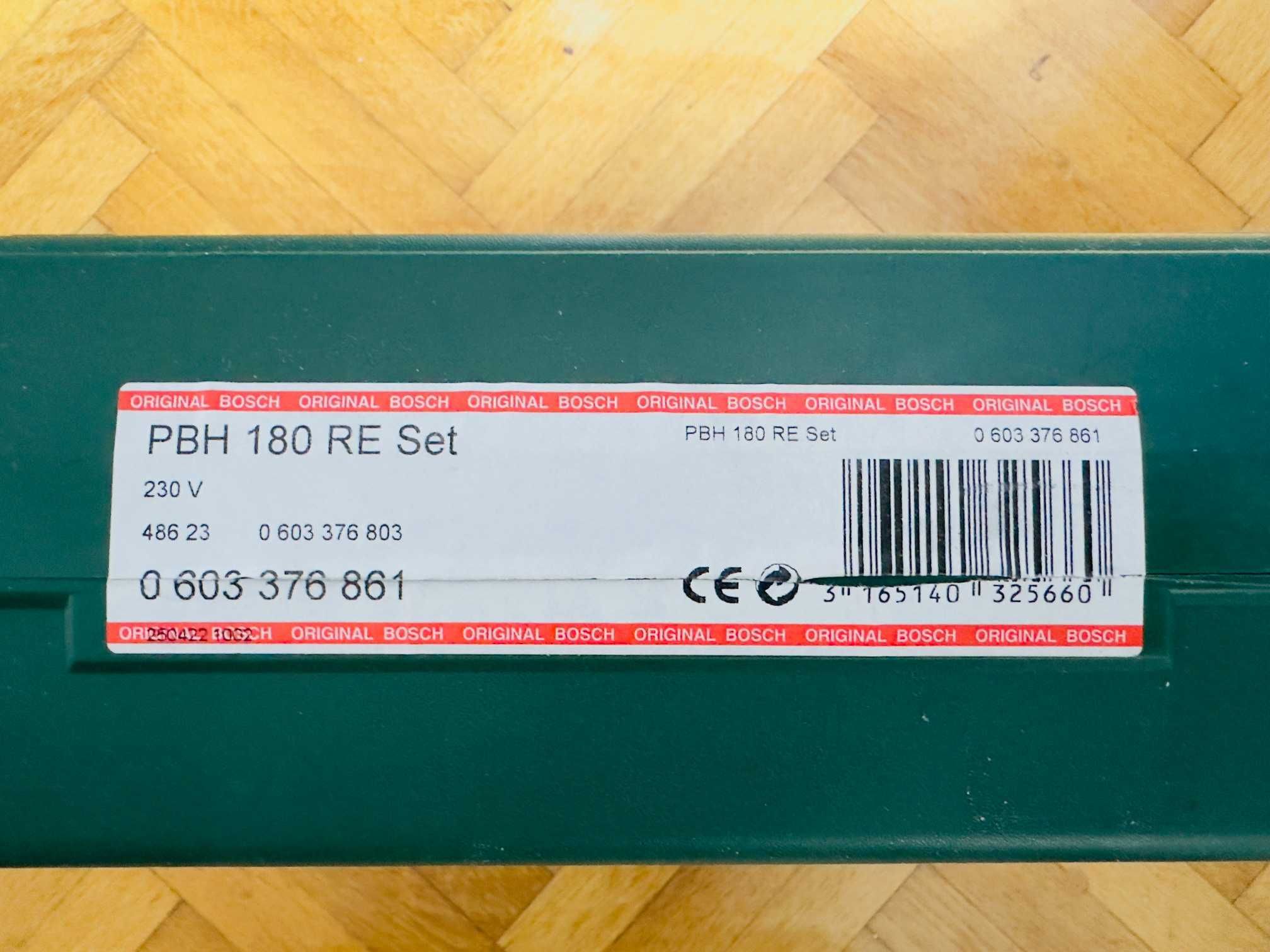 Stare impecabilă Ciocan Rotopercutor Bosch PBH 180 RE + Set 34 Burghie