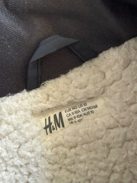 Парка шуба зимно яке H&M 140 см отлично