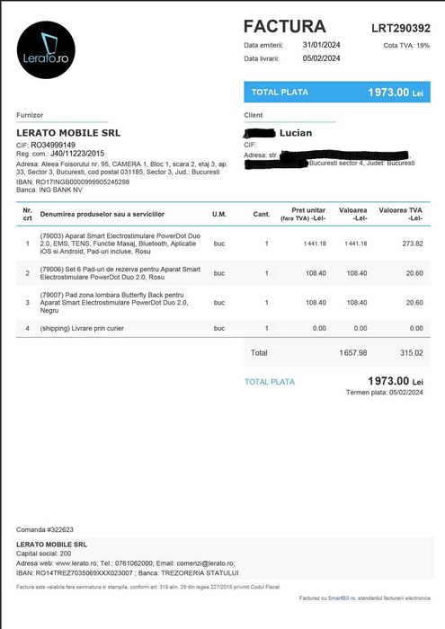 Aparat electrostimulare Therabody PowerDot 2.0 Duo + 2 seturi pad-uri