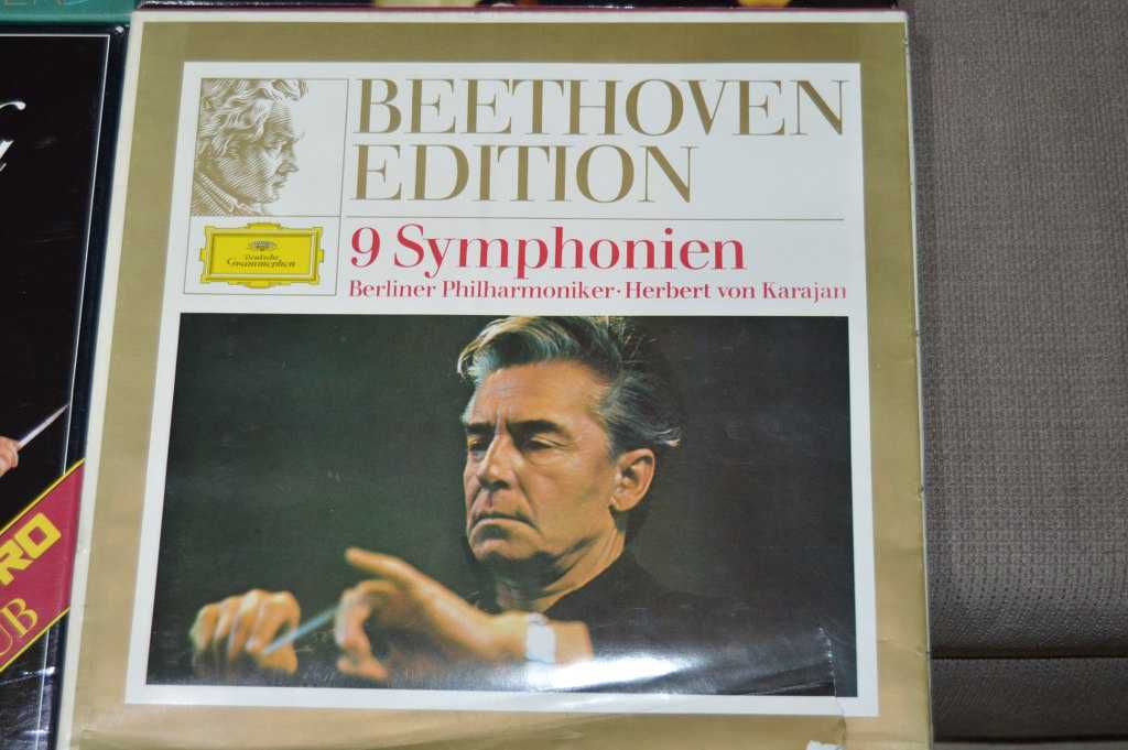 Colectii disc vinyl vinil Mozart Beethoven - Barenboim, Karajan