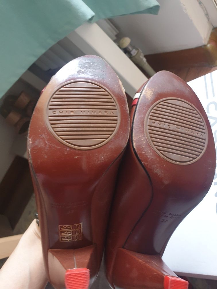 Туфли из натуральной кожи, сделано в Испании, 37 размер