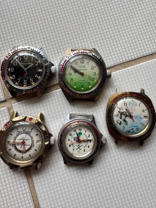 Ceas vostok amphibia komandirskie