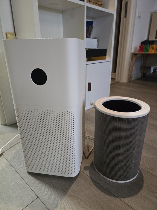 Purificator aer Xiaomi Mi 3C, CADR 320 m3/h, Filtru HEPA, Mod Noapte,