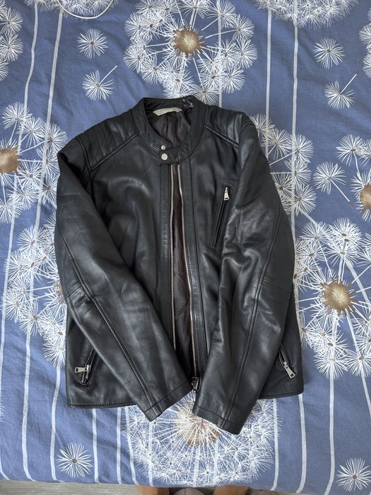 Мъжко кожено яке и елек Zara