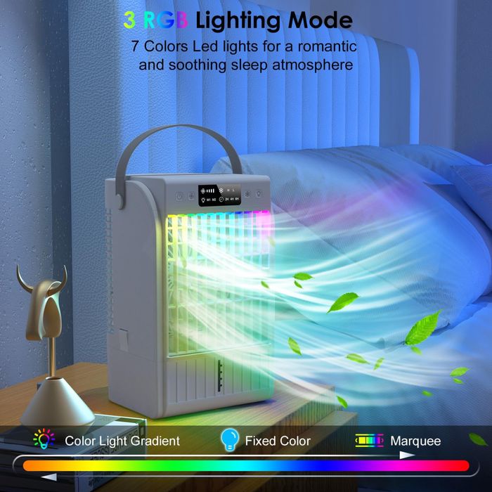 Aparat de aer condiționat portabil, răcitor de aer de 1500 ml,