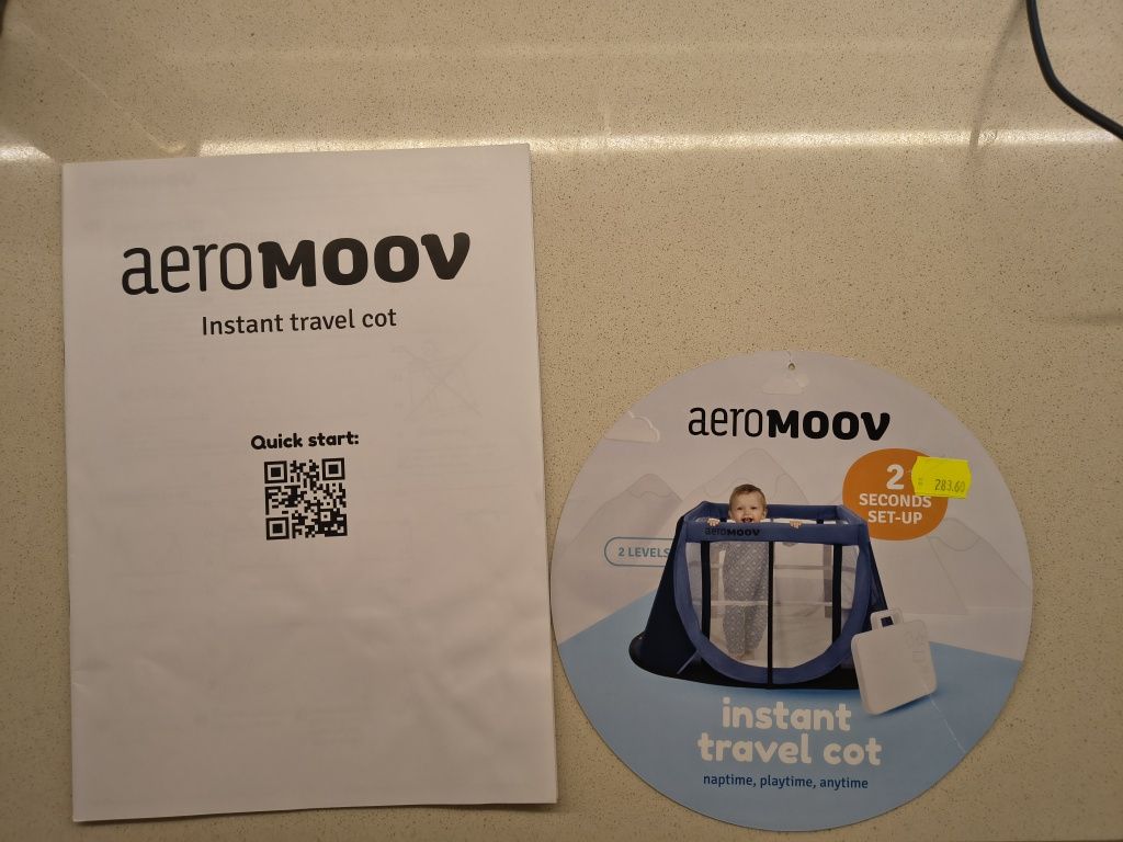 Aeromoov Aerosleep сгъваема кошара