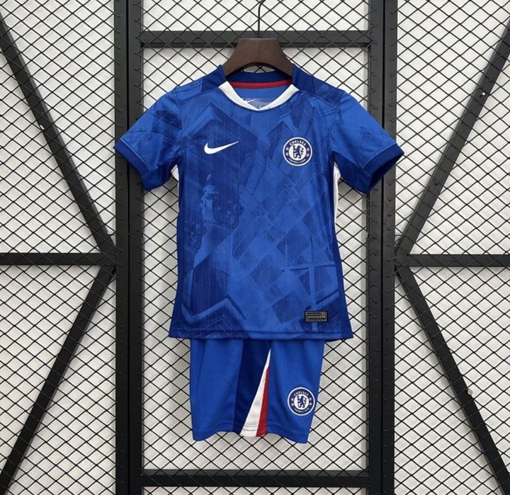 Echipament fotbal copii (tricou + pantaloni) , Chelsea 25/26