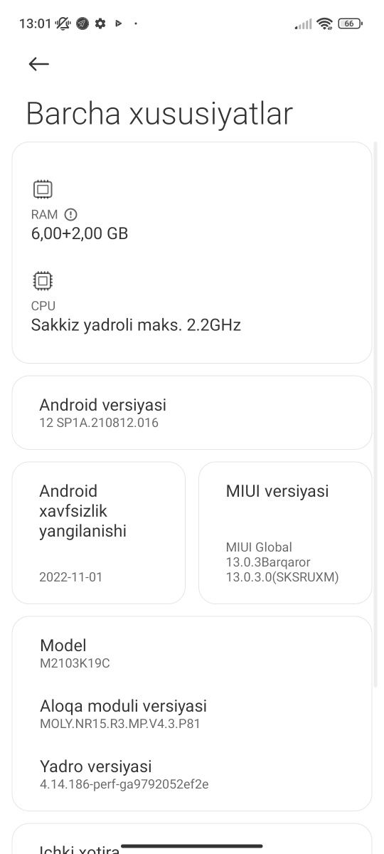 Redmi note 10t 5g