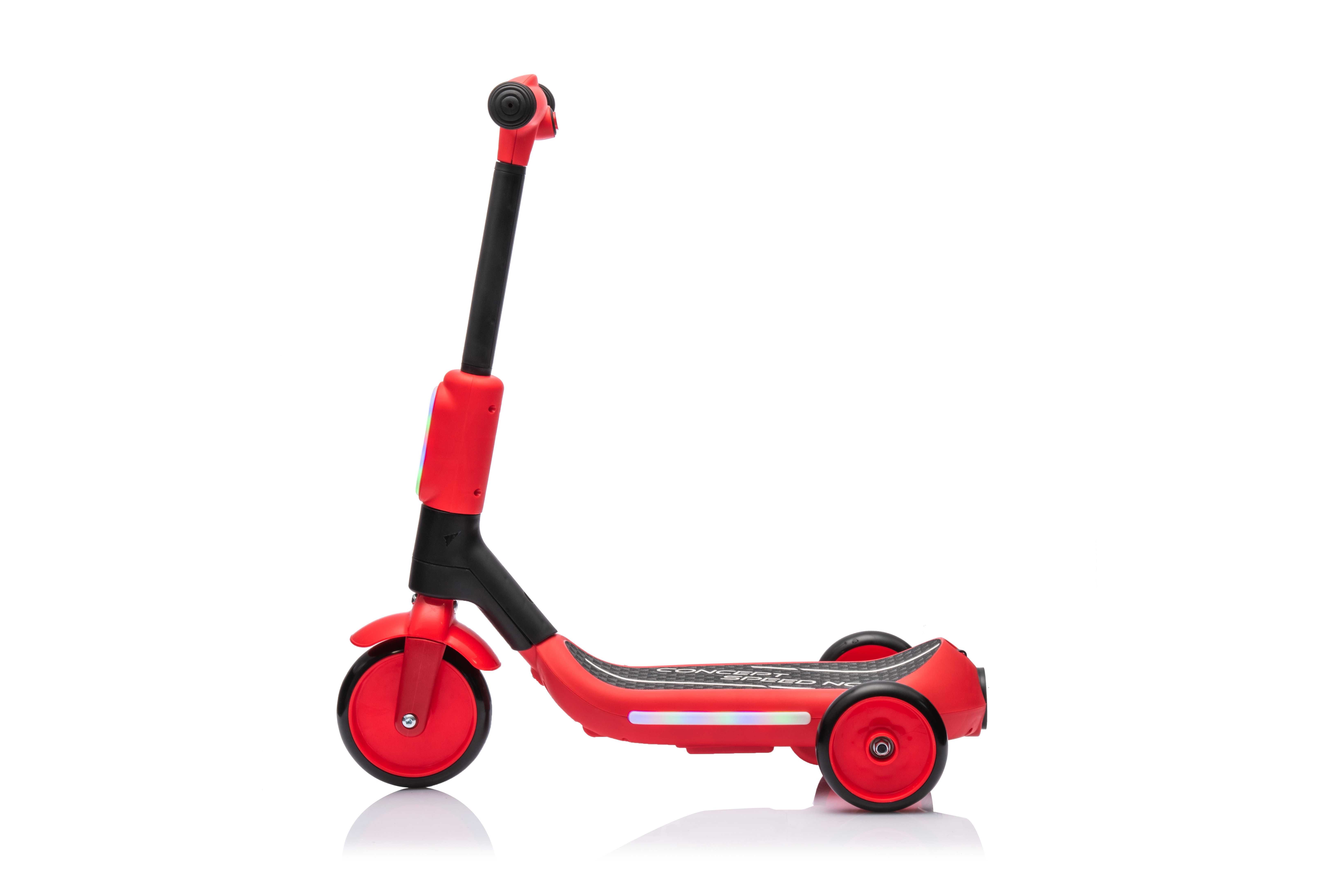Trotineta electrica pt. copii, Kinderauto Aquamist, 30W, 6V 4.5Ah RED