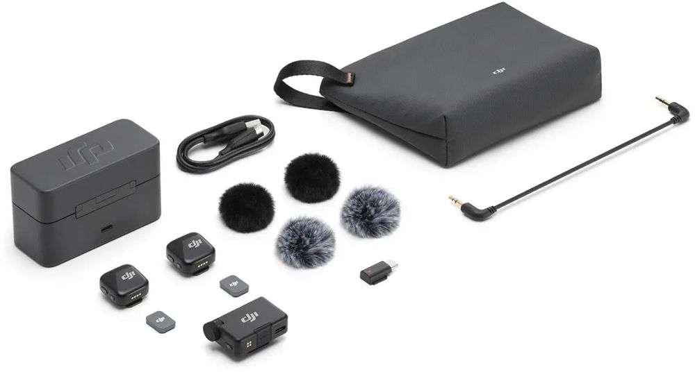 DJI Mic Mini combo (2 TX+1 RX) (Абсолютно новый! запечатанный!)