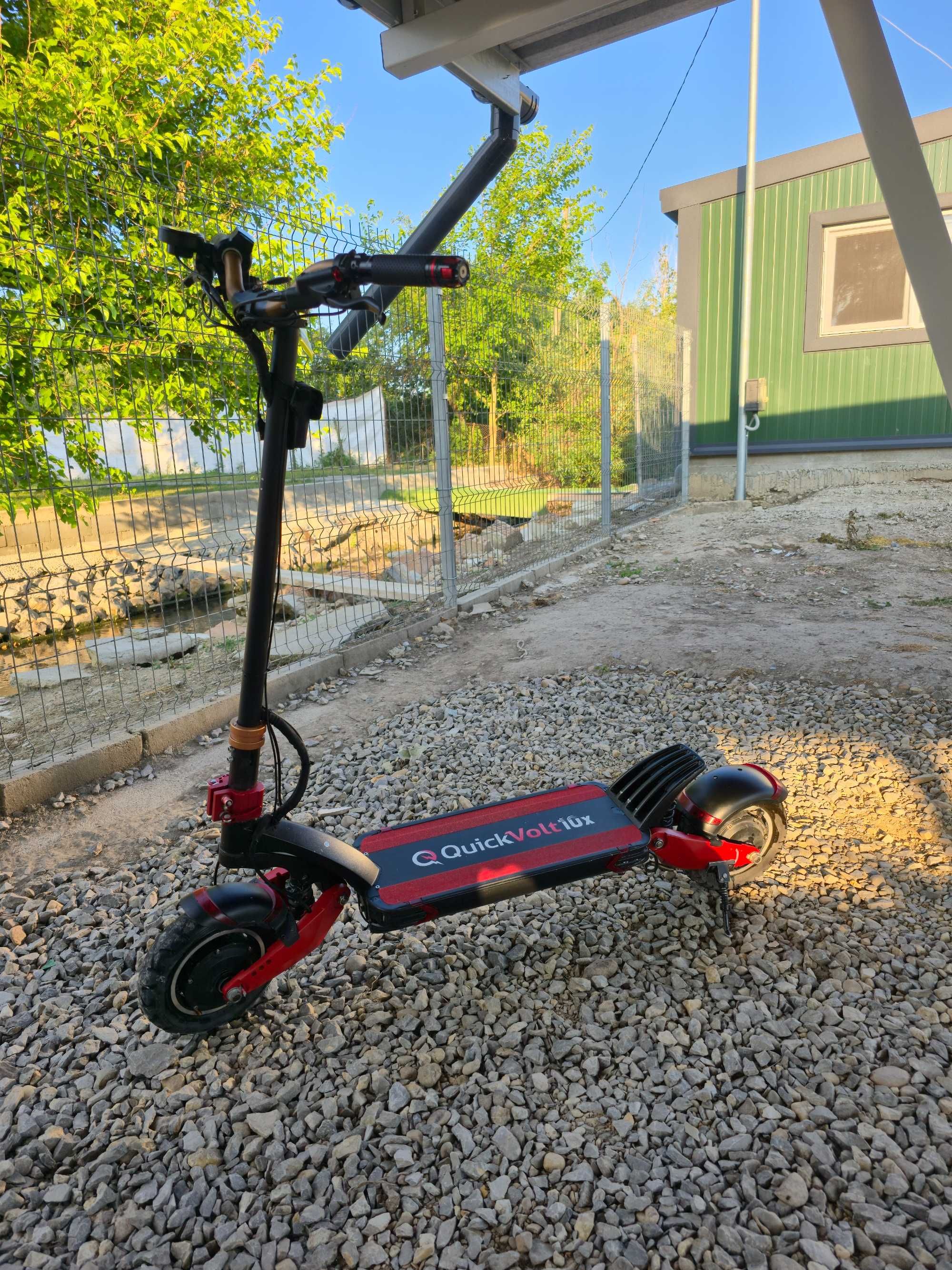 Trotineta electrica 2 motoare kuikvolt 10x