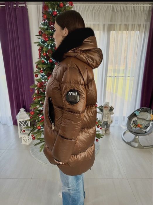 Geaca Flo & Clo cu blana de vulpe