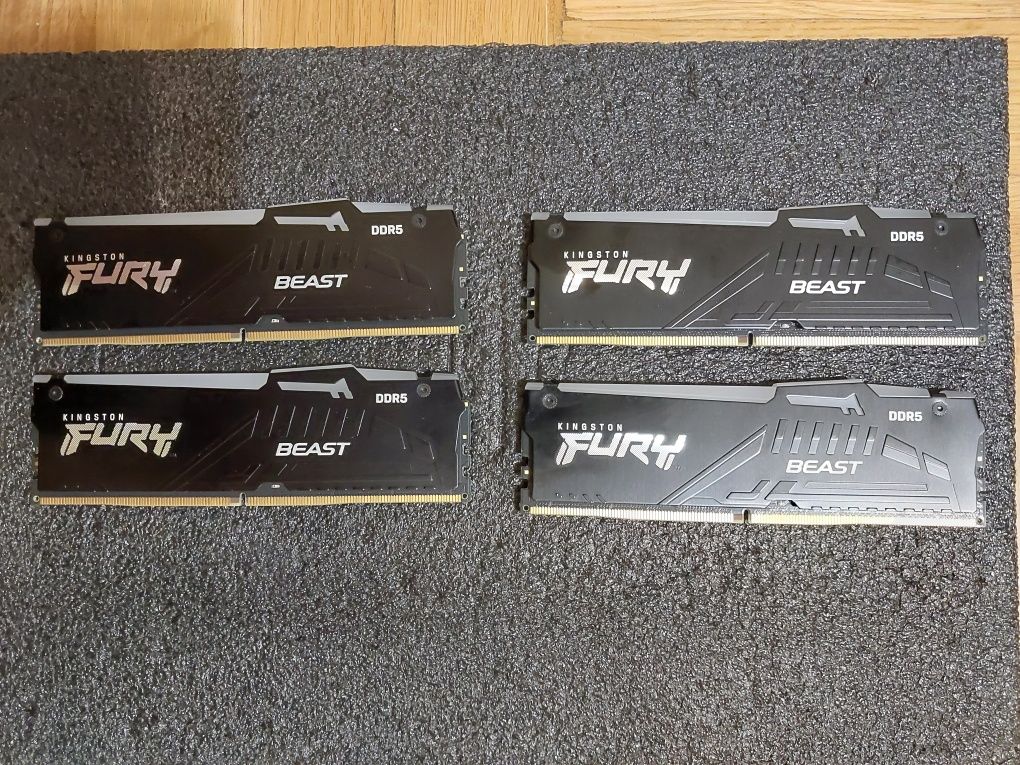 32GB DDR5 Kingston Fury Beast 5200Mhz RGB RAM памет