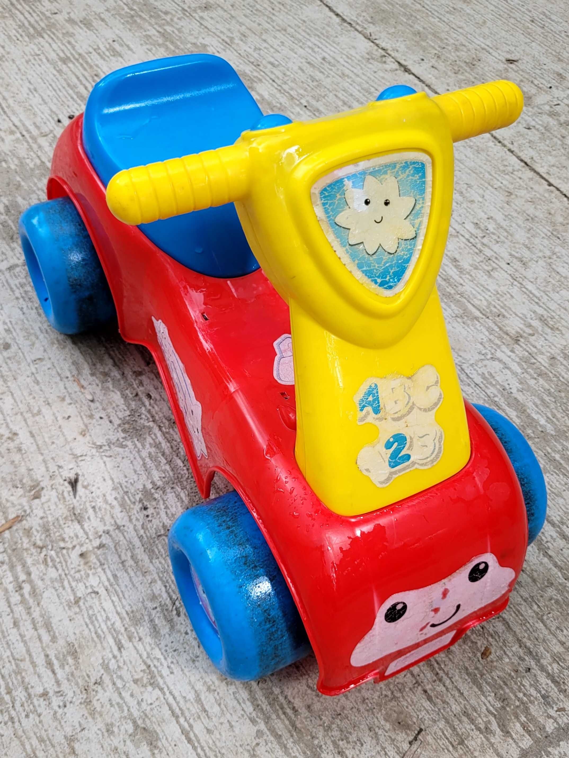 Fisher Price Masinuta ride-on fara pedale, multicolor