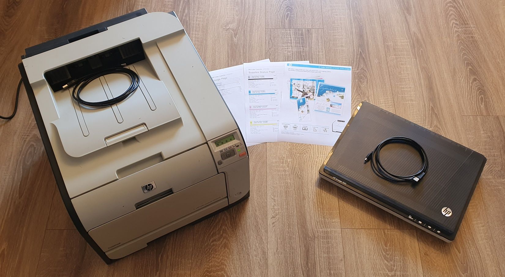 Imprimanta laser color HP CP 2025dn + Scanner HP300