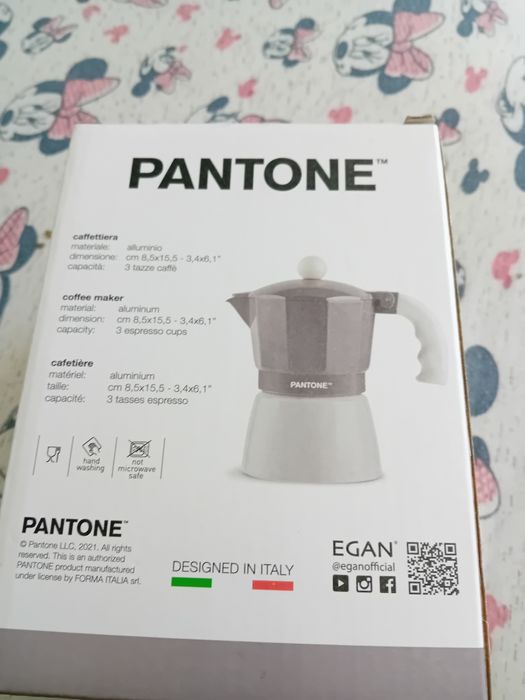 ₩ espressor cafea pentru aragaz nouă 3 cesti marca pantone