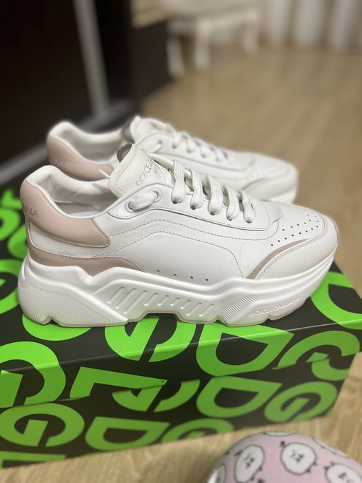 Sneakers D&G culoare alb