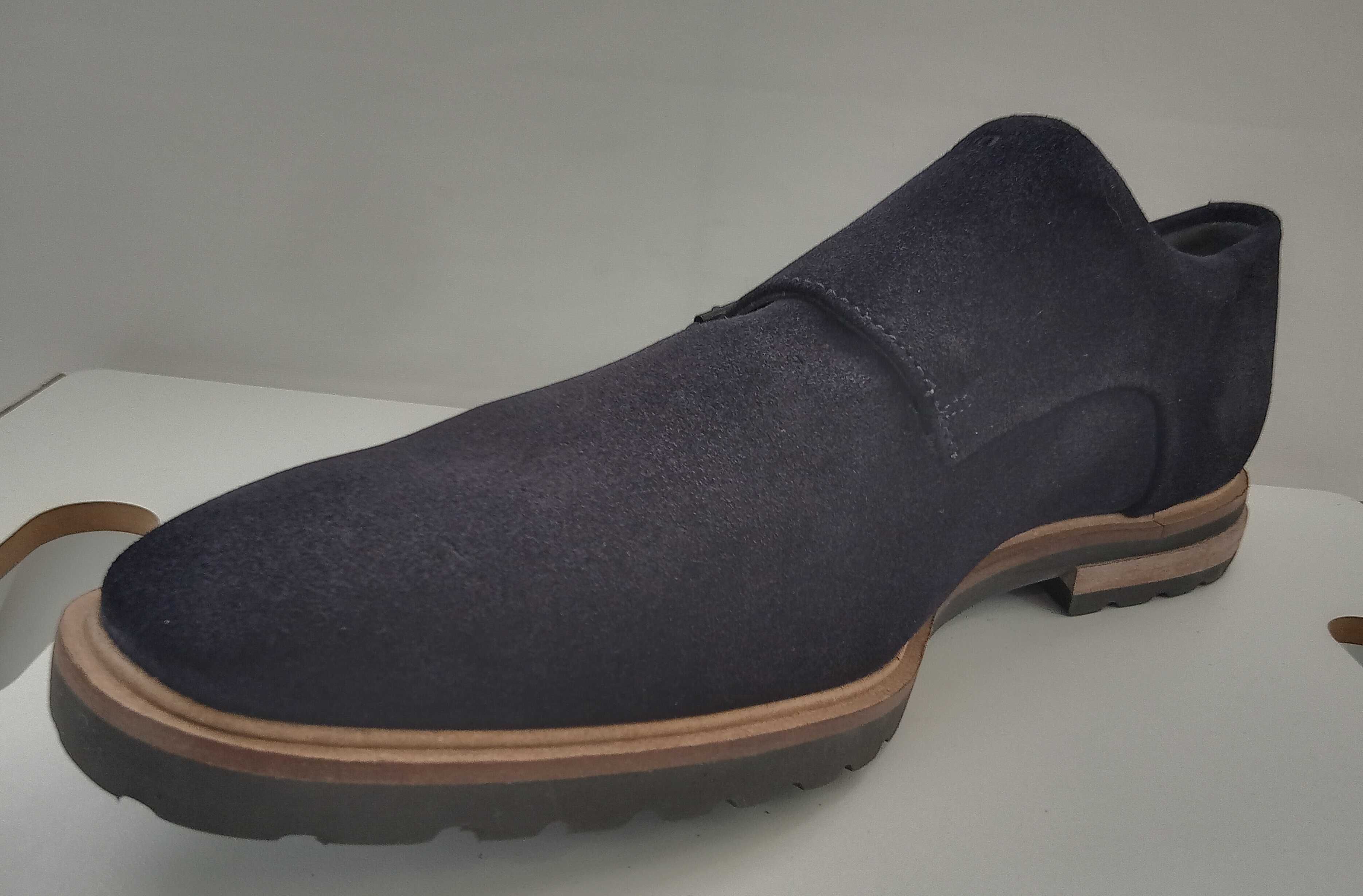 Pantofi monk premium Strellson 42 piele naturala moale