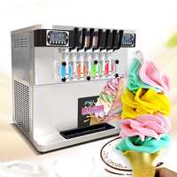 Новый аппарат мороженное Фризер для мягкого  мороженног Kolice ICM390T