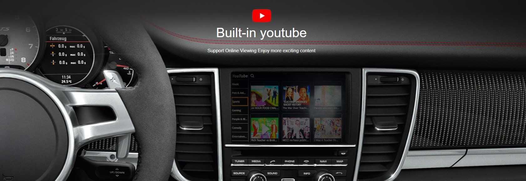Porsche PCM4.0 System Безжичен Apple Carplay Android Auto MMI BOX