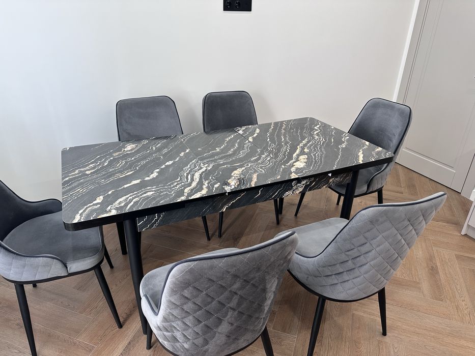 Стол, стулья 6 шт в Отличном состочнии