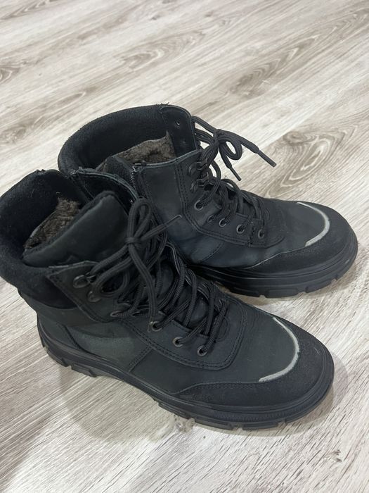 Зимние ботинки натуральные