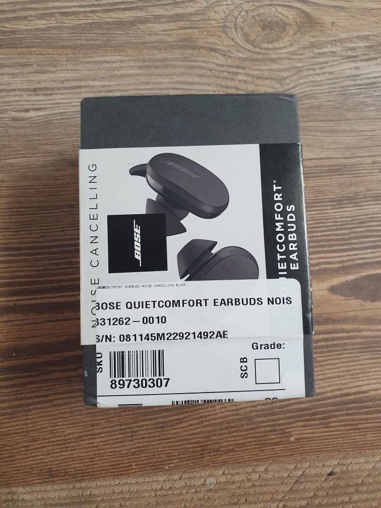 Căști Bose Quietcomfort earbuds, noi, sigilate