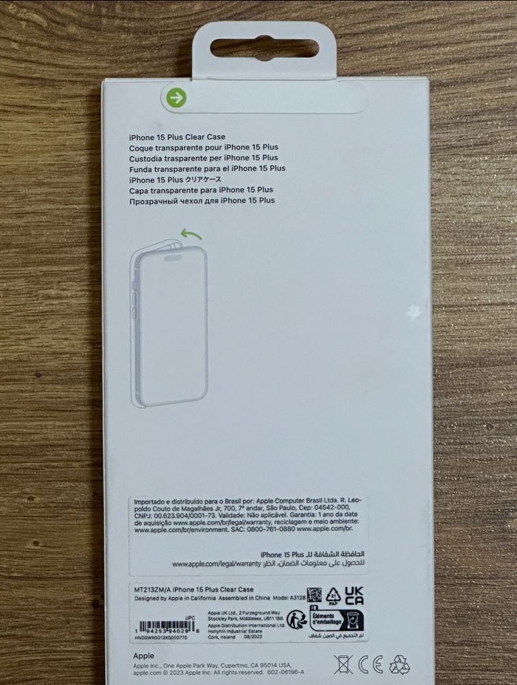 MagSafe case за iphone 15 plus ЧИСТО НОВ