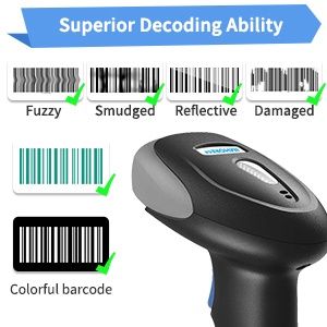 Bluetooth Баркод скенер четец IMHORESE C6150BT - Bluetooth 1D CCD