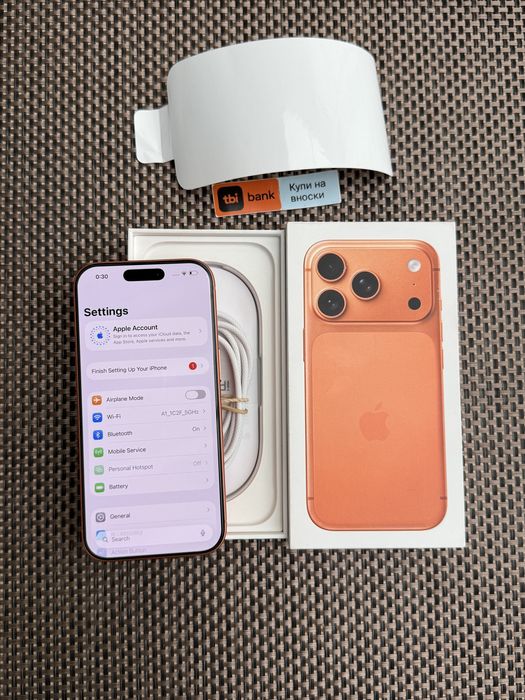 НОВ! 256Gb *ЛИЗИНГ* iPhone 17 Pro Cosmic Orange Айфон Гаранция