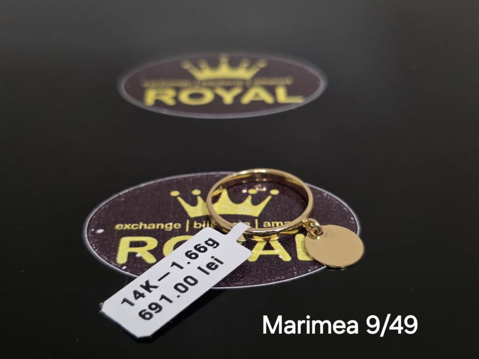 Bijuteria Royal : Inel AUR 14K / 1.66 GR