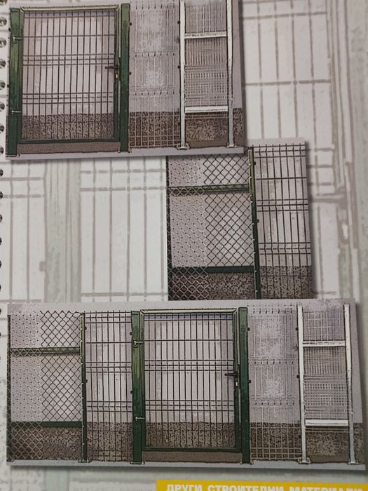 Оградна мрежа   от най твърдата тел поцинкована