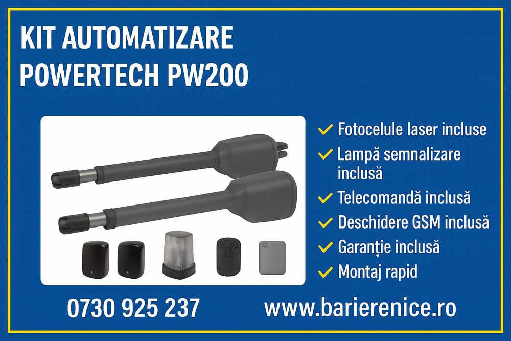 Poarta automata  batanta  2 m 200 kg
