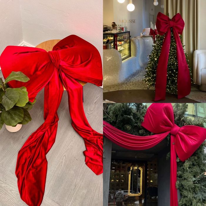 Fundita rosie de decor