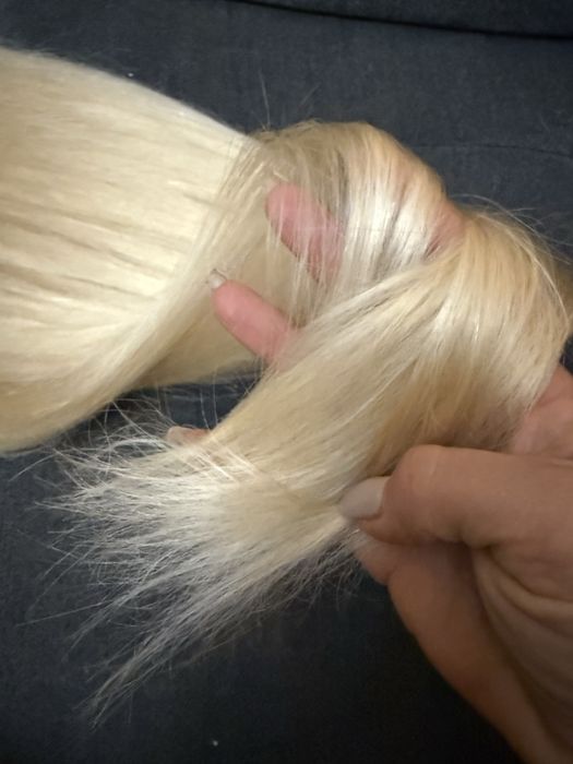 100%естествена коса арт форум 2бр коси