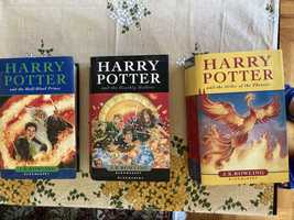 JK Rowling Harry Potter limba engleza 3 volume cartonate