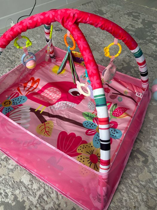 Детский коврик розовый