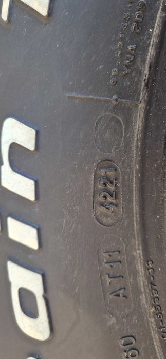31 BFGoodrich All-Terrain T/A KO2
