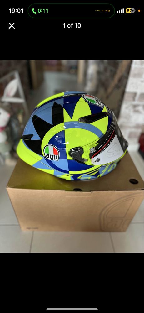 AGV Pista GP RR Soleluna 2022