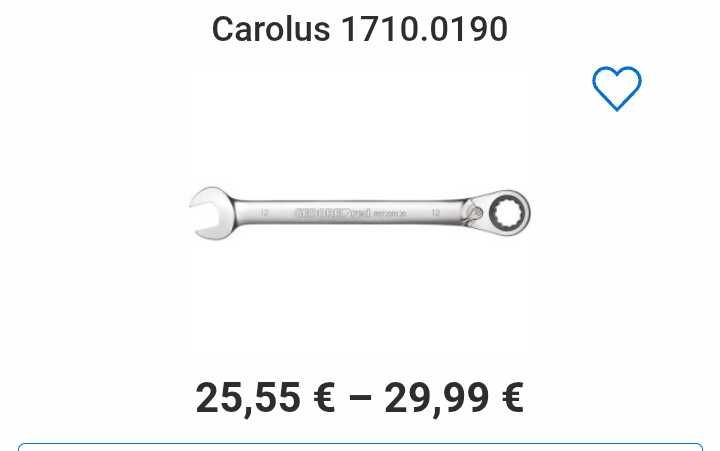 Wurth Zebra звездогаечен ключ с тресчотка с номера 13,16,17,17,19