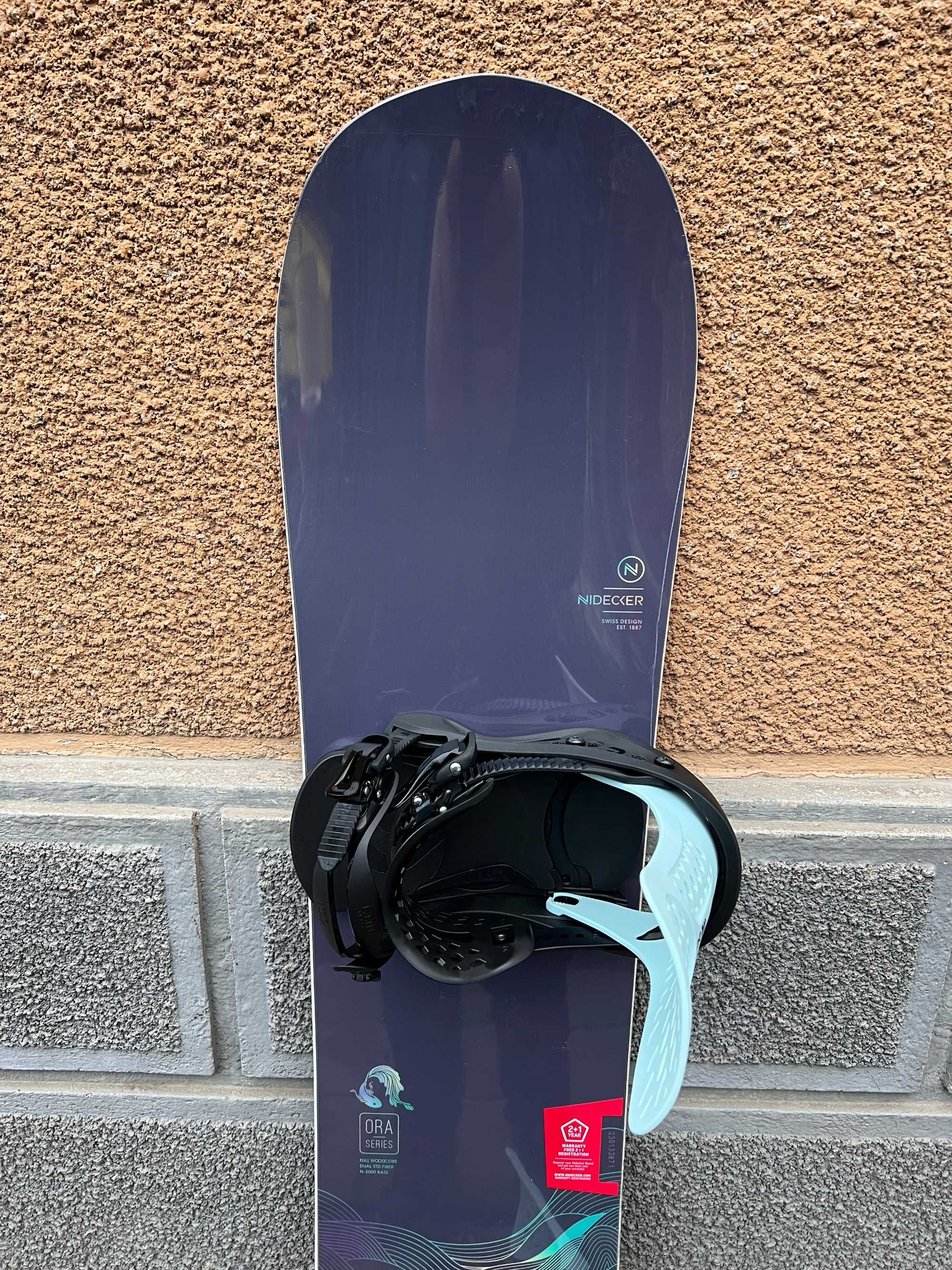 placa noua snowboard nidecker ora series L147
