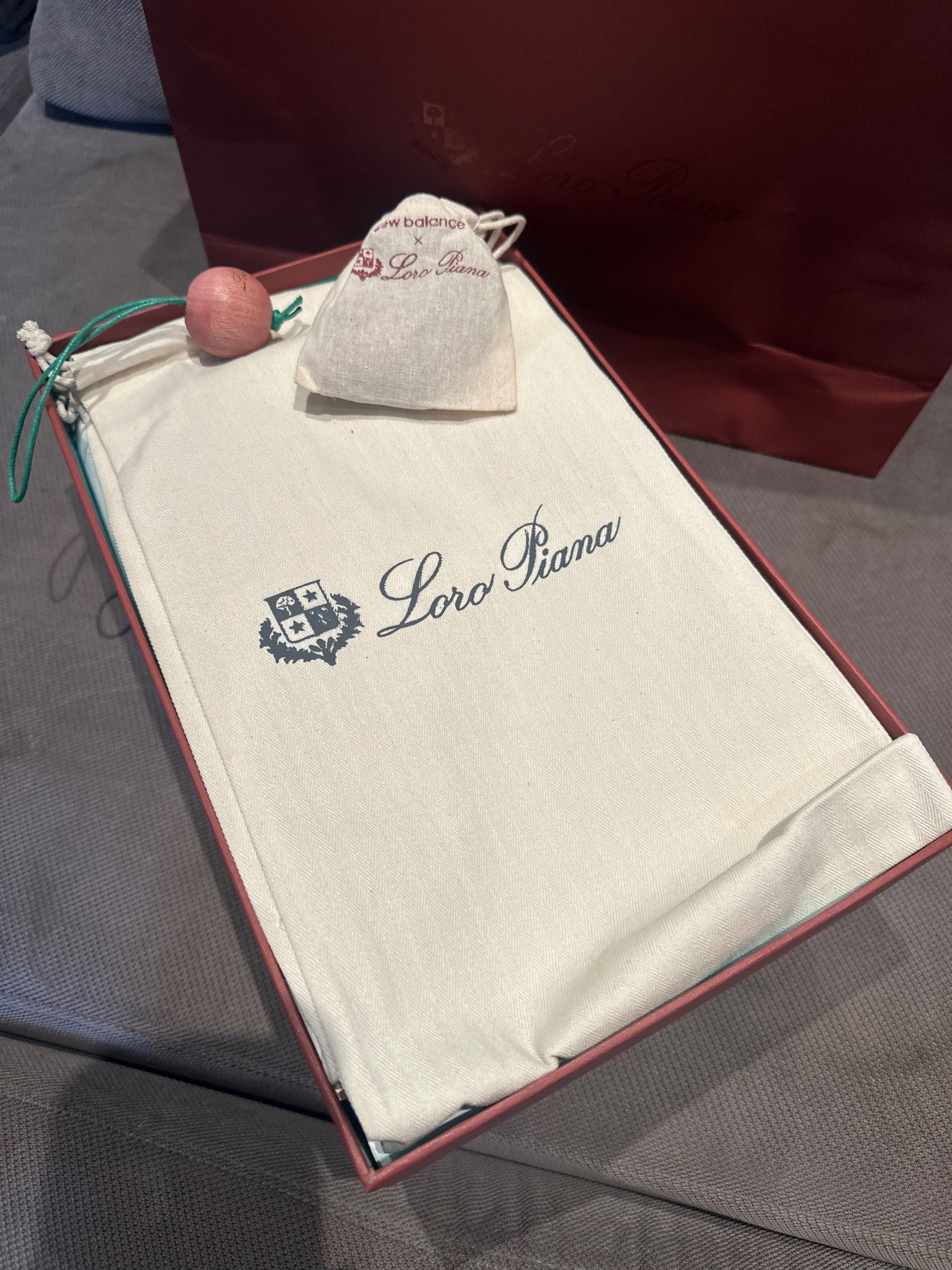 New Balance x Loro Piana чисто нови маратонки